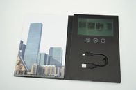 kartu memori video kustom brosur dengan built-in speaker / baterai isi ulang, ukuran A5