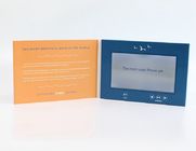 Fastival Gift LCD Video Brochure Dengan Memori 2GB, Kartu Ucapan Video Lcd 10.1 Inch