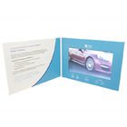 Buku Berbentuk LCD Video Brochure Magnetic Switch Untuk Acara Pemasaran