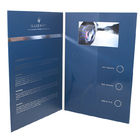 CE ROHS Video LCD Brochure Custom Printing Paper Crafts Dengan A5 Layar Sentuh Real Estate
