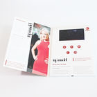 A5 Paper Digital Video Brochure Mini - Fungsi USB Port Muti Untuk Iklan