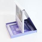 Hardcover 7 Inch LCD Video Brosur Hadiah Bisnis Kustom Cetak paket hadiah video