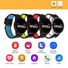 Ip68 Smart Bluetooth Fitness Gelang Clever Clock High Resolution Round Touch LCD