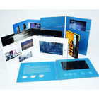 Video IN Folder 10.1 inch kartu video brosur memori 4GB dengan layar sentuh yang disediakan kabel USB gratis