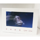 Video In Folder PU 10.1 inch video brosur promosi LCD layar lcd video book dengan cover kulit untuk undangan bisnis