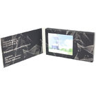 Kartu Brosur Video LCD 4,3 inci 6 Inch Tahan Lama Dengan Kertas Cetak