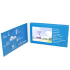 Kartu Bisnis LCD Video Brosur Cetak Kustom Layar LCD Untuk Iklan