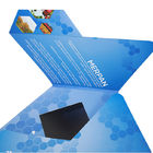 VIF Kustom Hexagon LCD Video Kartu Ucapan Kartu Ucapan Video Hadiah Kustom 7 &amp;#39;&amp;#39; Baterai Lithium Isi Ulang