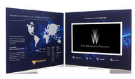 7 inch 2GB Video booklet, Pemasaran kartu video lcd untuk intruksi perusahaan