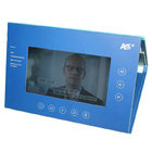 Layar TFT LCD Video Kartu Ucapan CMYK Printing Dengan Built-In Speaker