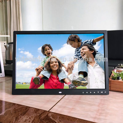 40inch TFT 1440x900 Video Dalam Folder Bingkai Foto Digital Full HD